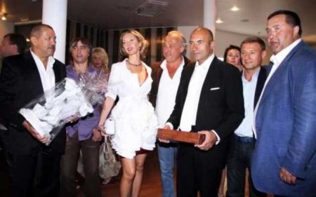 Kharitonov And Lalakin At Krutoy’s Birthday