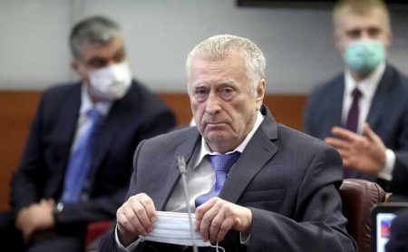 There are details about the condition of Zhirinovsky hospitalized with COVID-19