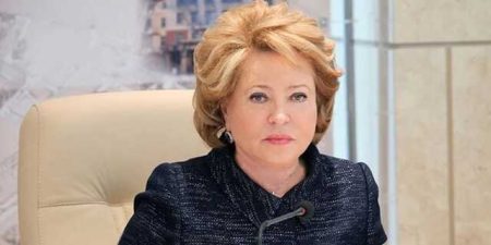 Valentina Matvienko Reprimanded The Senators