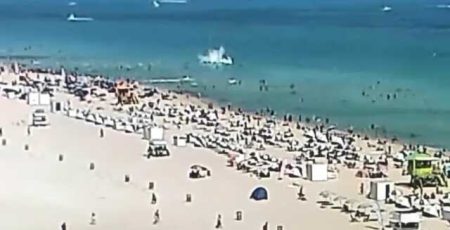 Helicopter Crashes Into Ocean Near Miami Beach