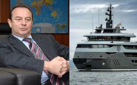 Vladimir Strizhalkovsky’s $85 million yacht was searched in Norway