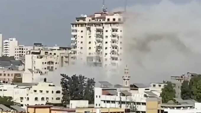 Israel Strikes At The Gaza Strip