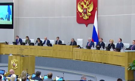 The State Duma unanimously ratified the treaties on the admission of four new territories to Russia