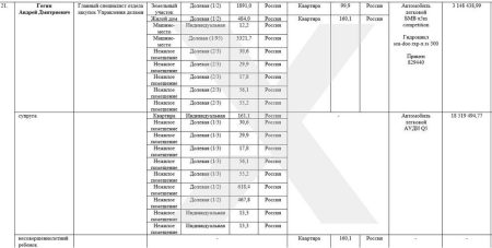 Dmitry Gogin and his relatives own a lot of business and residential property in Moscow and St. Petersburg.