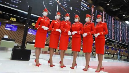 Aeroflot Flight Attendant Decides To Quit After The Airline Put Her On The Red List Because Of Her Appearance