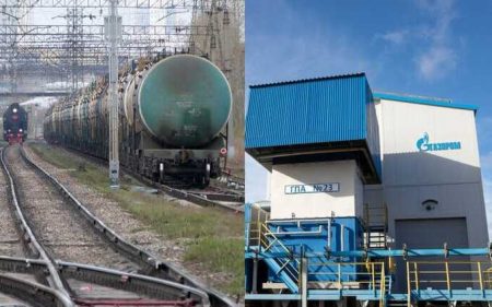 The Company Gazprom Transportation Nadym Shut Down The Railway Because They Are Building The Northern Latitudinal Railway.