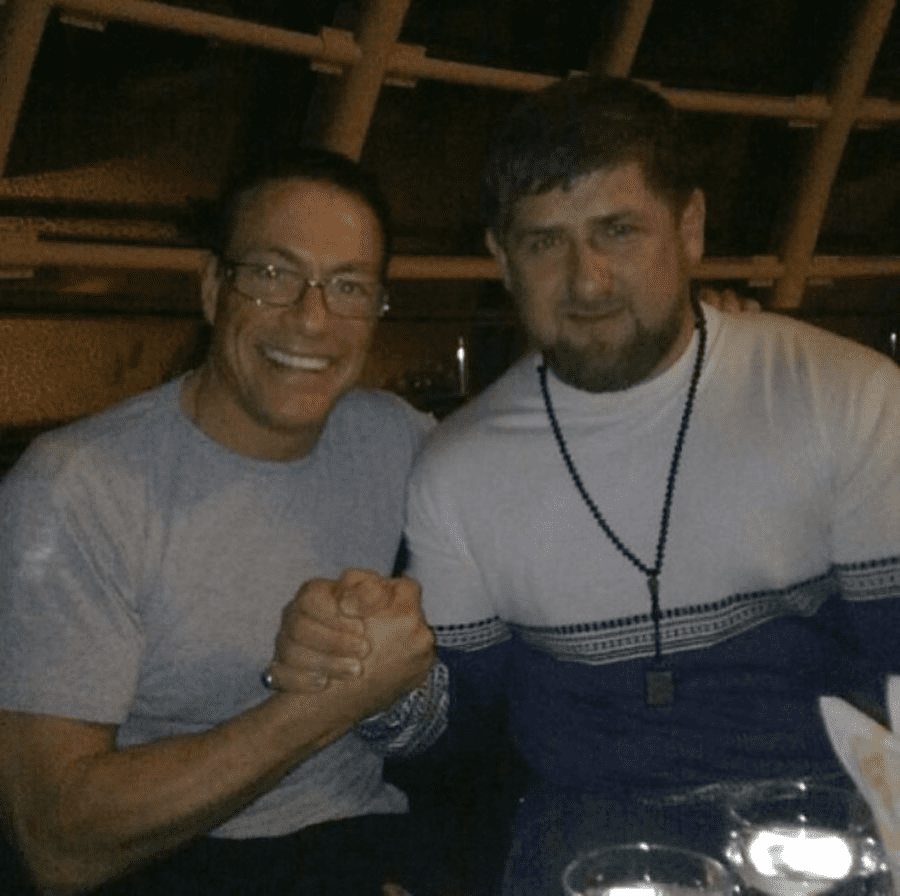 
Kenes RakishevJean-Claude van Damme and Ramzan Kadyrov. Source: Instagram